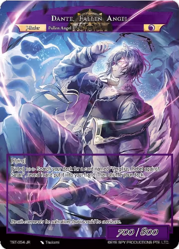 Dante, Fallen Angel (TST-054 JR), The Seventh — Force of Will card price
