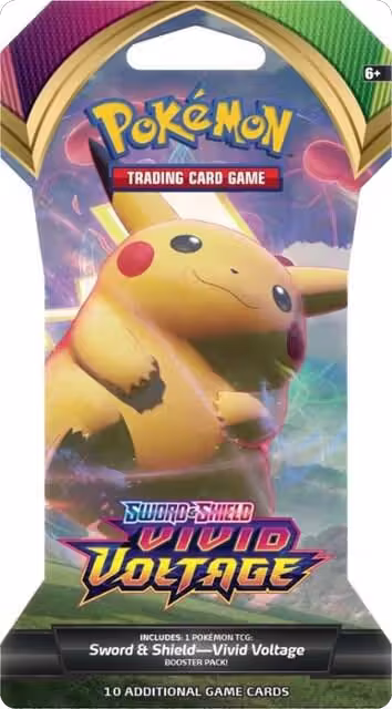 Vivid Voltage Sleeved Booster Pack, Vivid Voltage — Pokémon sealed product price