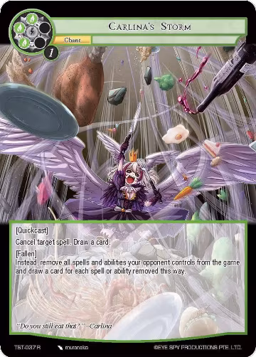 Carlina's Storm (TST-037), The Seventh — Force of Will card price