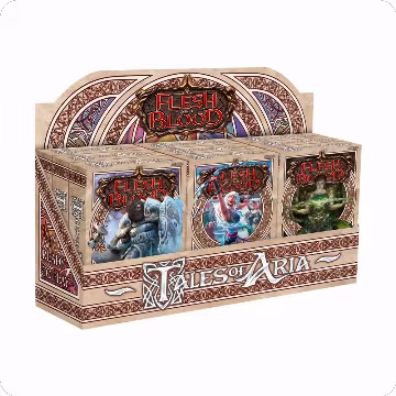 Tales of Aria Blitz Deck Display, Tales of Aria — Flesh & Blood sealed product price