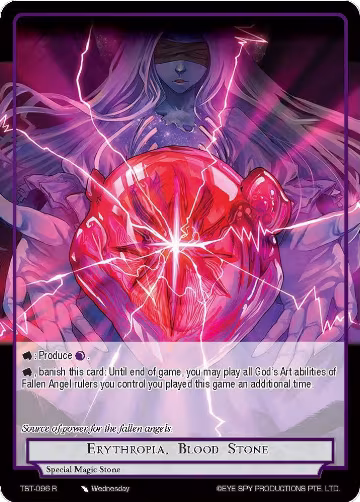 Erythropia, Blood Stone (TST-096), The Seventh — Force of Will card price
