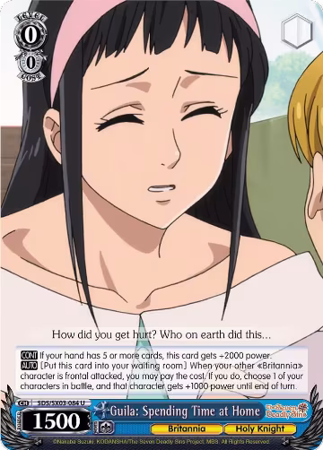 Guila: Spending Time at Home (SDS/SX03-084 U), The Seven Deadly Sins — Weiß Schwarz card price