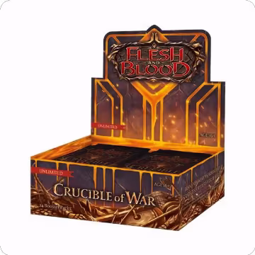 Crucible of War Booster Box [Unlimited Edition], Crucible of War — Flesh & Blood sealed product price