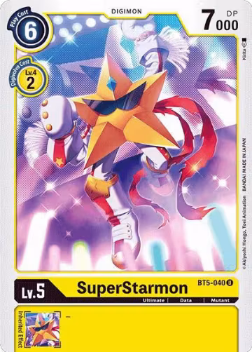 SuperStarmon (BT5-040 U), Battle of Omni — Digimon card price