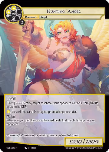 Hunting Angel (TST-008), The Seventh — Force of Will card price
