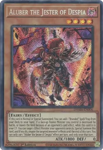 Aluber the Jester of Despia (DAMA-EN006), Dawn of Majesty — Yu-Gi-Oh! card price