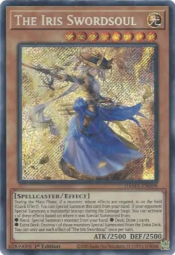 The Iris Swordsoul (DAMA-EN009), Dawn of Majesty — Yu-Gi-Oh! card price