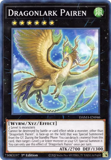 Dragonlark Pairen (DAMA-EN046), Dawn of Majesty — Yu-Gi-Oh! card price