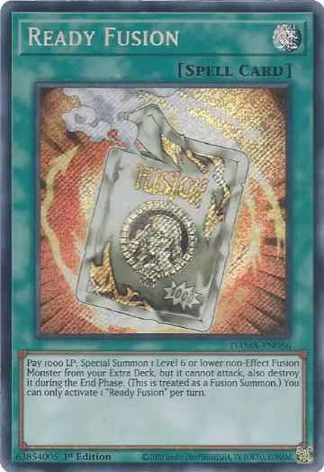 Ready Fusion (DAMA-EN066), Dawn of Majesty — Yu-Gi-Oh! card price