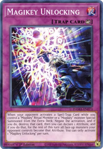 Magikey Unlocking (DAMA-EN073), Dawn of Majesty — Yu-Gi-Oh! card price