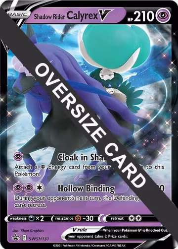 Shadow Rider Calyrex V - SWSH131 (SWSH131), Jumbo Cards — Pokémon card price
