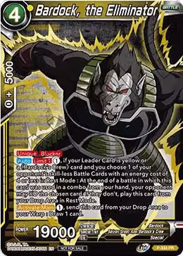 Bardock, the Eliminator (Championship Pack 2021 Vol.2) (Winner Gold Stamped) (P-334), Promotion Cards — DB Super card price