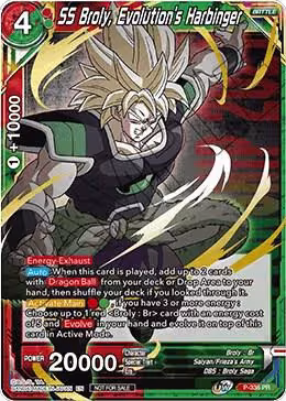 SS Broly, Evolution's Harbinger (Championship Pack 2021 Vol.2) (Winner Gold Stamped) (P-336), Promotion Cards — DB Super card price