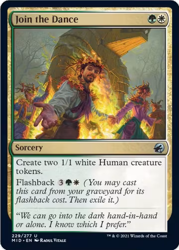 Join the Dance (229), Innistrad: Midnight Hunt — Magic card price