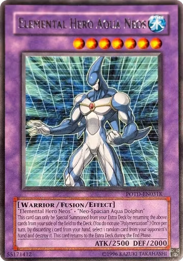 Elemental Hero Aqua Neos (POTD-EN031K) (POTD-EN031K), Redemption Replacement — Yu-Gi-Oh! card price