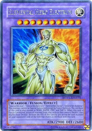 Elemental Hero Electrum (MDP2-EN001K), Redemption Replacement — Yu-Gi-Oh! card price