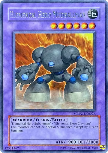 Elemental Hero Mudballman (MDP2-EN002K), Redemption Replacement — Yu-Gi-Oh! card price