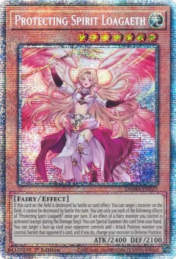 Protecting Spirit Loagaeth (Starlight Rare) (DAMA-EN025), Dawn of Majesty — Yu-Gi-Oh! card price