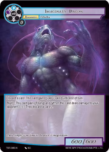 Imaginary Dagon (TST-085), The Seventh — Force of Will card price