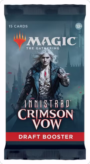 Innistrad: Crimson Vow - Draft Booster Pack, Innistrad: Crimson Vow — Magic sealed product price
