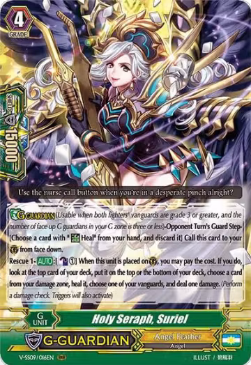 Holy Seraph, Suriel (V-SS09/016EN), V-SS09: Revival Selection — Vanguard card price