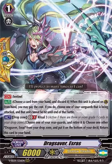 Dragsaver, Esras (V-SS09/026EN), V-SS09: Revival Selection — Vanguard card price