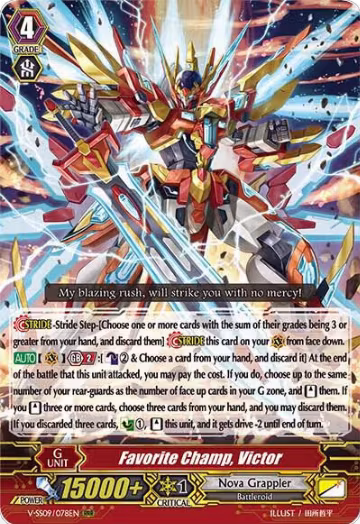Favorite Champ, Victor (V-SS09/078EN), V-SS09: Revival Selection — Vanguard card price