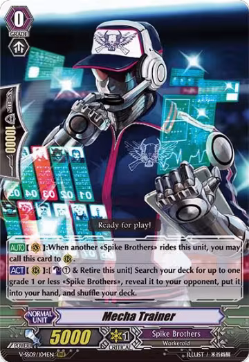 Mecha Trainer (V-SS09/104EN), V-SS09: Revival Selection — Vanguard card price