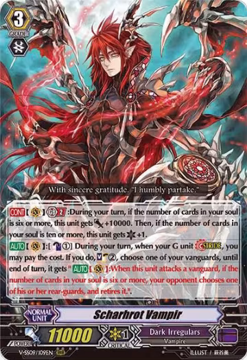 Scharhrot Vampir (V-SS09/109EN), V-SS09: Revival Selection — Vanguard card price