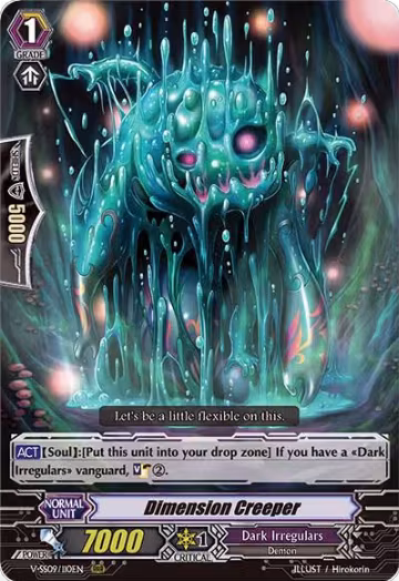 Dimension Creeper (V-SS09/110EN), V-SS09: Revival Selection — Vanguard card price