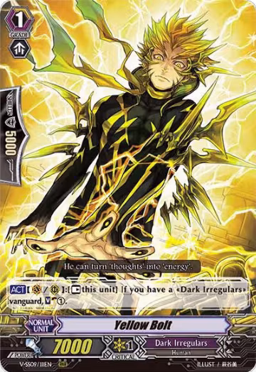 Yellow Bolt (V-SS09/111EN), V-SS09: Revival Selection — Vanguard card price