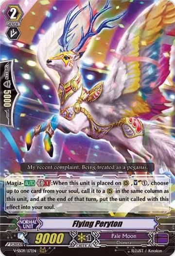Flying Peryton (V-SS09/117EN), V-SS09: Revival Selection — Vanguard card price