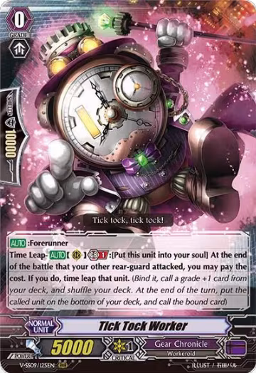 Tick Tock Worker (V-SS09/125EN), V-SS09: Revival Selection — Vanguard card price