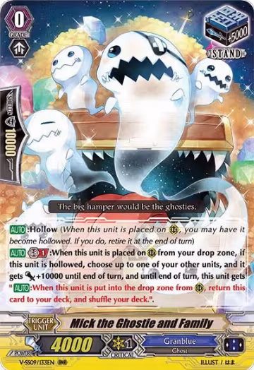 Mick the Ghostie and Family (V-SS09/133EN), V-SS09: Revival Selection — Vanguard card price