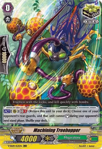 Machining Treehopper (V-SS09/153EN), V-SS09: Revival Selection — Vanguard card price