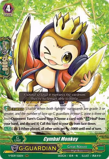 Cymbal Monkey (V-SS09/156EN), V-SS09: Revival Selection — Vanguard card price