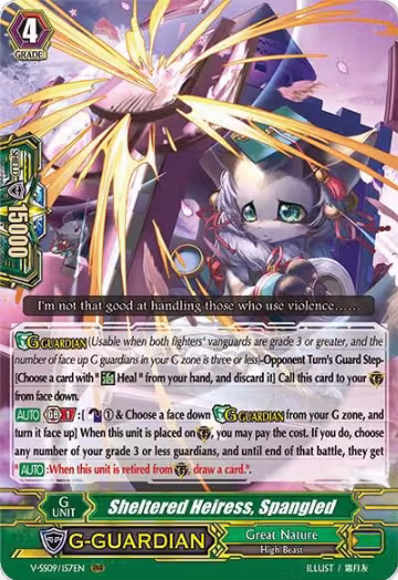 Sheltered Heiress, Spangled (V-SS09/157EN), V-SS09: Revival Selection — Vanguard card price