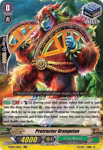 Protractor Orangutan (V-SS09/161EN), V-SS09: Revival Selection — Vanguard card price