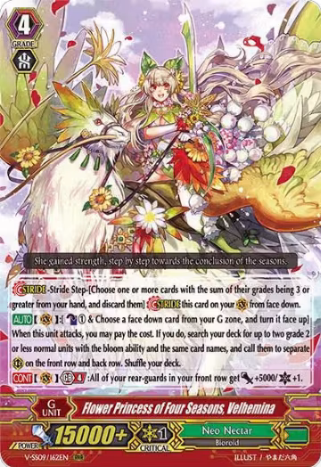 Flower Princess of Four Seasons, Velhemina (V-SS09/162EN), V-SS09: Revival Selection — Vanguard card price