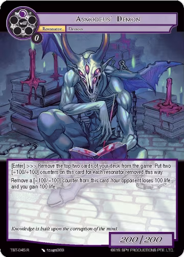 Asmodeus' Demon (TST-045), The Seventh — Force of Will card price