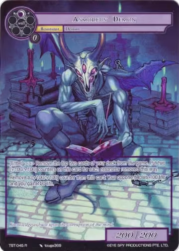 Asmodeus' Demon (Full Art) (TST-045), The Seventh — Force of Will card price