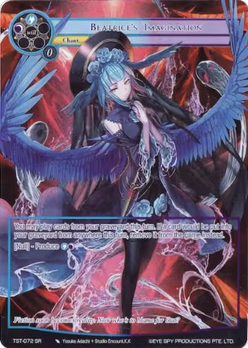 Beatrice's Imagination (Full Art) (TST-072), The Seventh — Force of Will card price