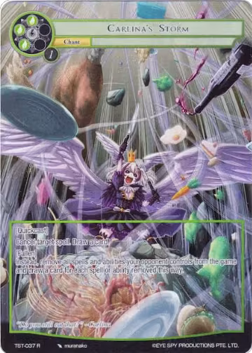 Carlina's Storm (Full Art) (TST-037), The Seventh — Force of Will card price