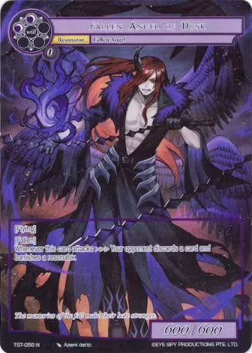 Fallen Angel of Dusk (Full Art) (TST-056), The Seventh — Force of Will card price