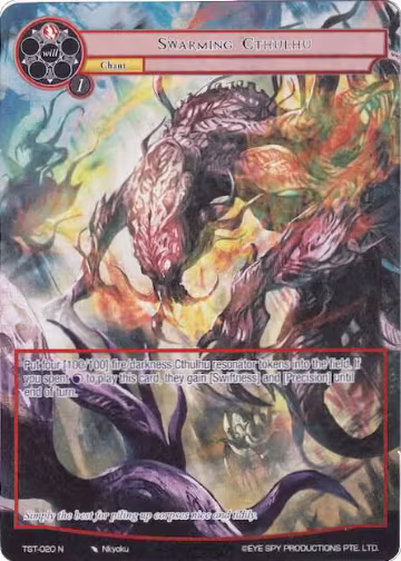 Swarming Cthulhu (Full Art) (TST-020), The Seventh — Force of Will card price