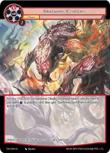 Swarming Cthulhu (TST-020), The Seventh — Force of Will card price