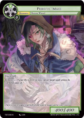 Prideful Mage (TST-040), The Seventh — Force of Will card price