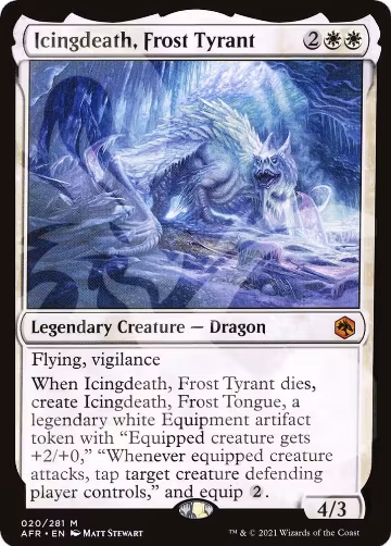 Icingdeath, Frost Tyrant (20), AFR Ampersand Promos — Magic card price