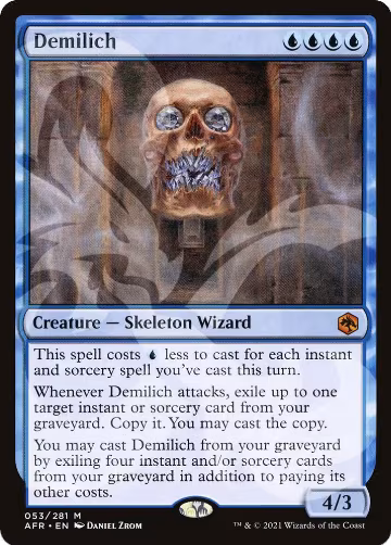 Demilich (53), AFR Ampersand Promos — Magic card price