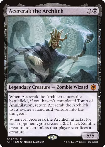 Acererak the Archlich (87), AFR Ampersand Promos — Magic card price